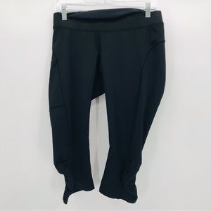 Mumberry Maternity Over The Belly Crop Leggings Black Size Medium